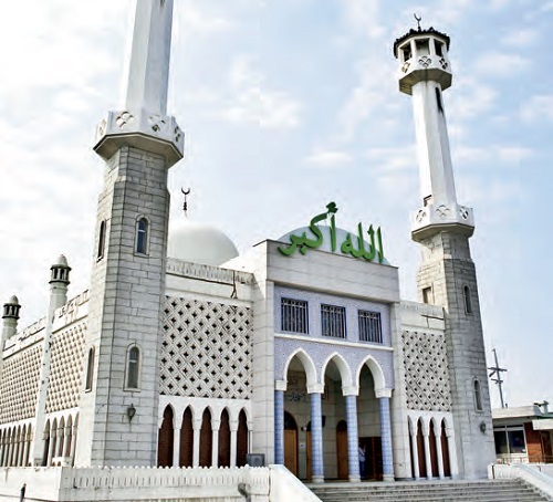 Seoul Central Mosque in Itaewon, Seoul